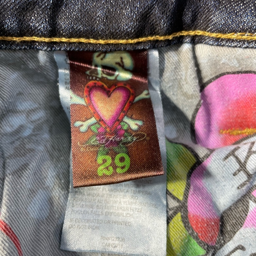 Ed Hardy Low Rise Straight Size 29 Jeans - Picture 12 of 15